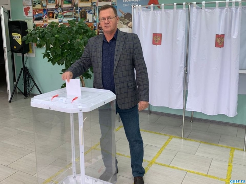 По итогам выборов депутатов Совета народных депутатов Гусь-Хрустального муниципального округа.