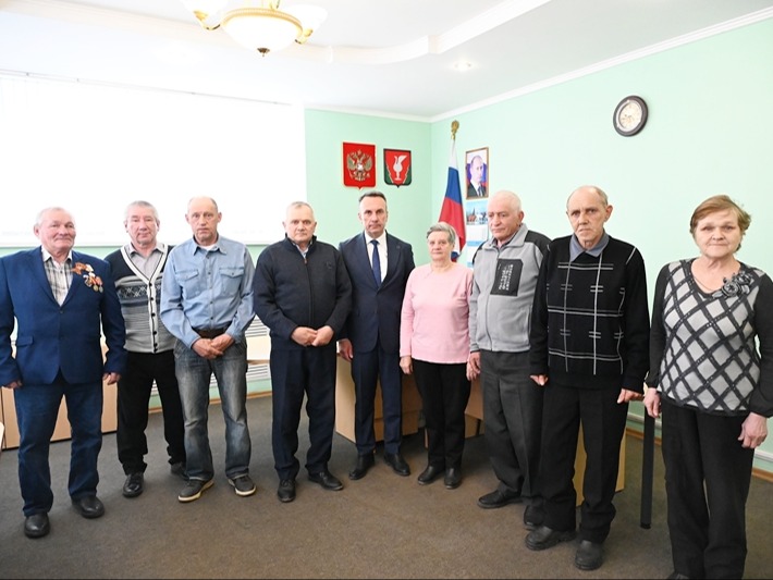 В Гусь-Хрустальном муниципальном округе вручили награды ликвидаторам аварии на Чернобыльской АЭС.