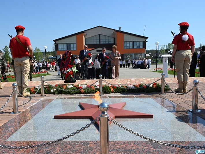 Торжественное мероприятие ко Дню Победы состоялось в Гусь-Хрустальном округе.